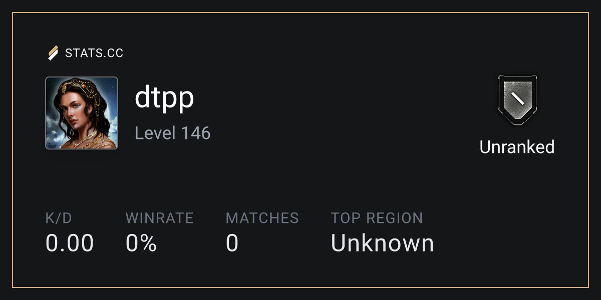 Siege Stats - Stats.CC dtpp - Rainbow Six Siege Player Stats